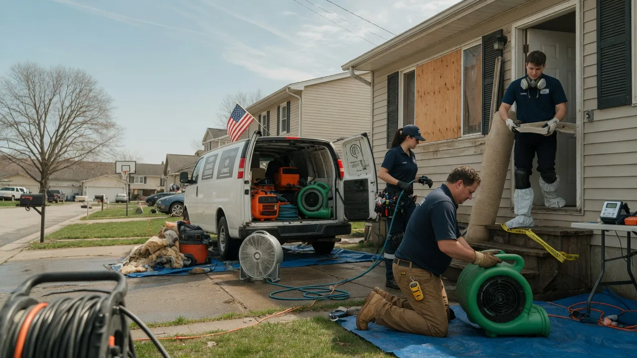 Water Damage Restoration in Branchland, WV near me